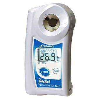 refractometer digital amazon|hand held refractometer atago.